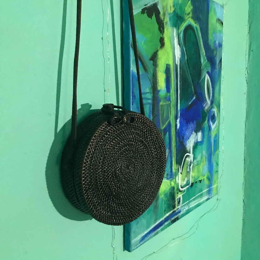 Wicker Purse